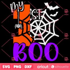 My 1St Boo SVG My First Halloween Baby Costume SVG