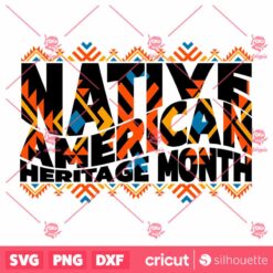 Native American Heritage Month SVG Indian Heritage T Shirt Design SVG