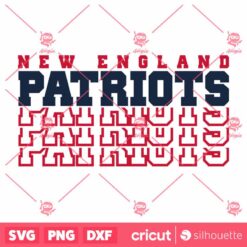 New England Patriots SVG Nfl Football Team T Shirt SVG