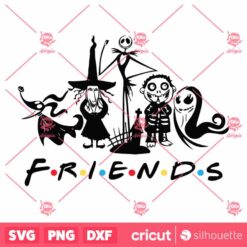 Nightmare Friends SVG Halloween SVG