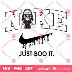 Nike JustBoo It X Baby The Nun SVG Horror Character SVG