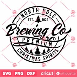 North Pole Brewing Co SVG Christmas SVG