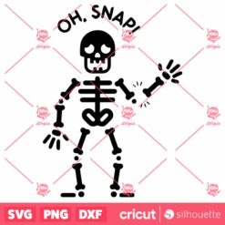 Oh Snap SVG Halloween SVG