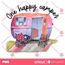 One Happy Camper PNG Camper PNG