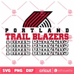 Portland Trail Blazers SVG Nba Basketball Team T Shirt SVG