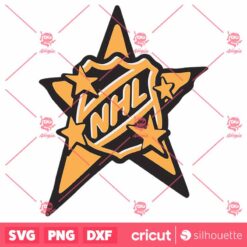 Retro 2024 Nhl All Star Game Logo SVG