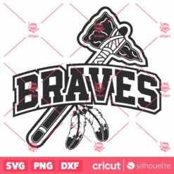 Retro Braves Chop On Baseball Mlb Team SVG