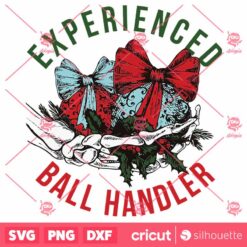 Retro Experienced Ball Handler SVG