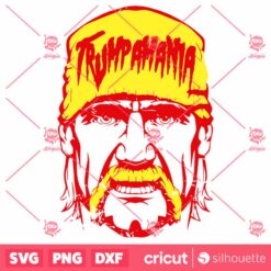 Retro Hulk Trumpamania Trump Support SVG