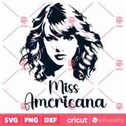 Retro Miss Americana Swifties Taylor SVG