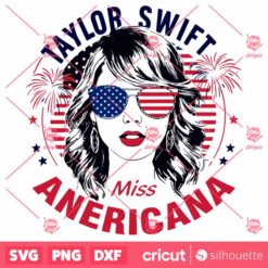 Retro Taylor Swift Miss Americana SVG