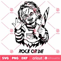 Rock Or Die SVG Chucky SVG