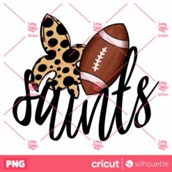 Saints Design Sublimation Design Graphic Design Digital Download Football Design Football PNG