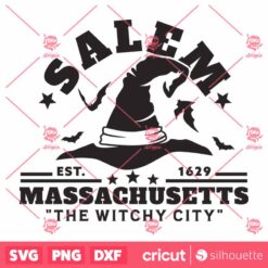 Salem Massachusetts SVG Halloween SVG