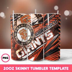 San Francisco Giants Tumbler Wrap, 20oz Tumbler Wrap