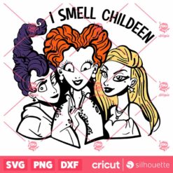 Sanderson Sister I Smell Children SVGSanderson Sister Witch SVG