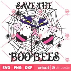 Save The Boo Bees SVG Halloween SVG