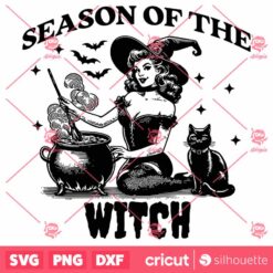 Season Of The Witch SVG Halloween SVG