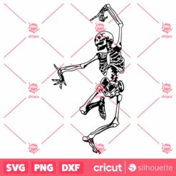 Skeleton Dancing SVG Halloween SVG