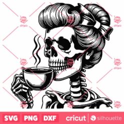 Skull Coffee SVG Coffee SVG