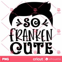 So Franken Cute PNG Halloween PNG