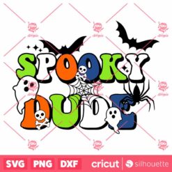 Spooky Dude SVG PNG Halloween SVG