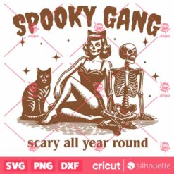 Spooky Gang SVG Halloween SVG