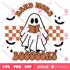 Spooky Read More Books SVG Spooky Season SVG