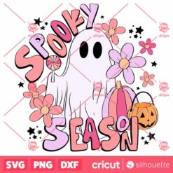 Spooky Season SVG, Halloween Sublimation PNG