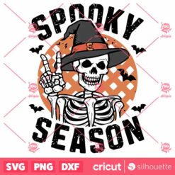 Spooky Season SVG, Retro Halloween SVG, Halloween SVG