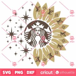 Starbucks Louis Vuitton SVG Louis Vuitton Logo SVG