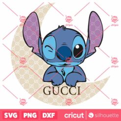 Sticth Cartoon Gucci SVG Fashion Brand SVG