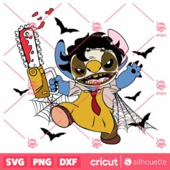 Stitch X Leatherface SVG Stitch SVG