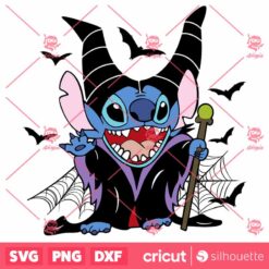 Stitch X Maleficent SVG Stitch SVG