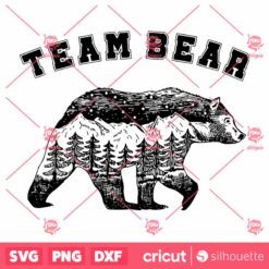 Team Bear I Choose The Bear Tik Tok Trend SVG