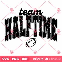 Team Halftime SVG Super Bowl SVG