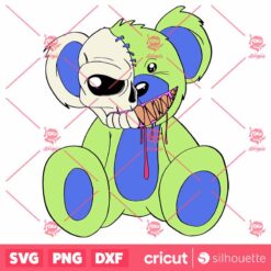 Teddy Bear X Horror SVGTeddy Bear SVG