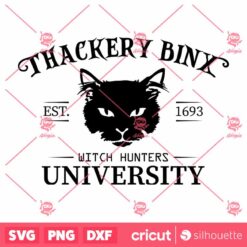 Thackery Binx University SVG Come We Fly SVG