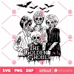 The Golden Ghouls Horror SVG Halloween SVG