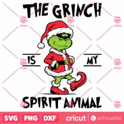 The Grinch Is My Spirit Animal SVG