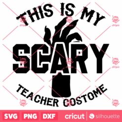 This Is My Scary PNG, Halloween PNG, Halloween Silhouettes