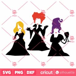 Three Witches Hocus Pocus SVG Hocus Pocus Sanderson SVG