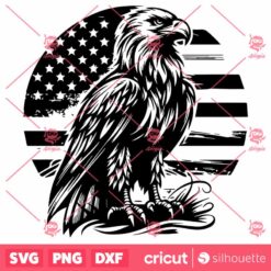 USA Eagle SVG, American Flag SVG, Eagle SVG, Eagle Shirt SVG, Eagle Shirt USA Patriotic SVG