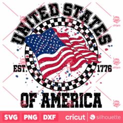 United States Of America SVG, 4th Of July SVG, Fourth Of July SVG, USA SVG, Patriotic SVG, Independence Day SVG