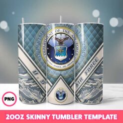 Us Air Force Tumbler Wrap, 20oz Tumbler Wrap