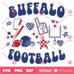 Vintage Buffalo Football Nfl Team SVG