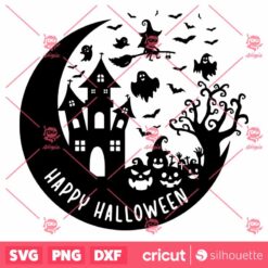 Witch Happy Halloween SVG Halloween SVG