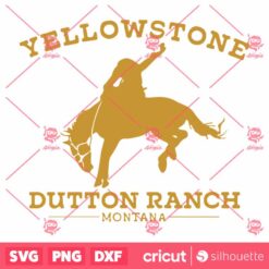 Yellowstone Dutton Ranch Montana SVG Yellowstone SVG