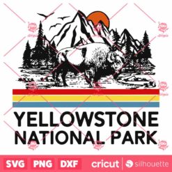 Yellowstone SVG, Dutton Ranch, Rip SVG, Tellowstone National Park