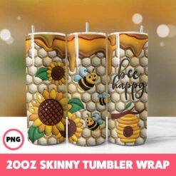 Animals 6 Tumbler Wrap, 20oz Skinny Tumbler Wrap